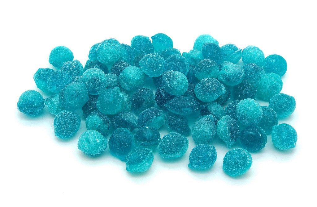 Blue raspberry pips