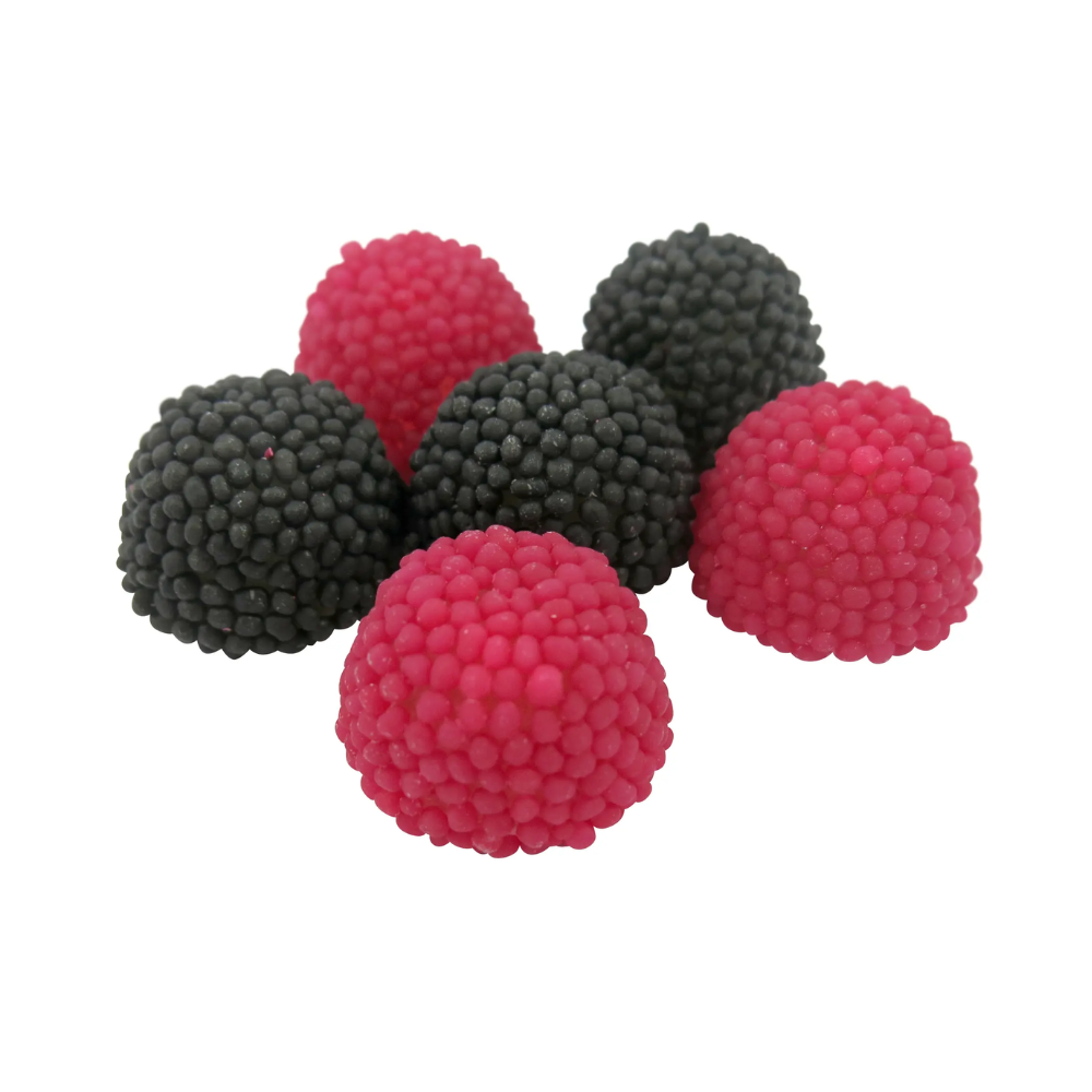 Blackcurrant and Raspberry berries