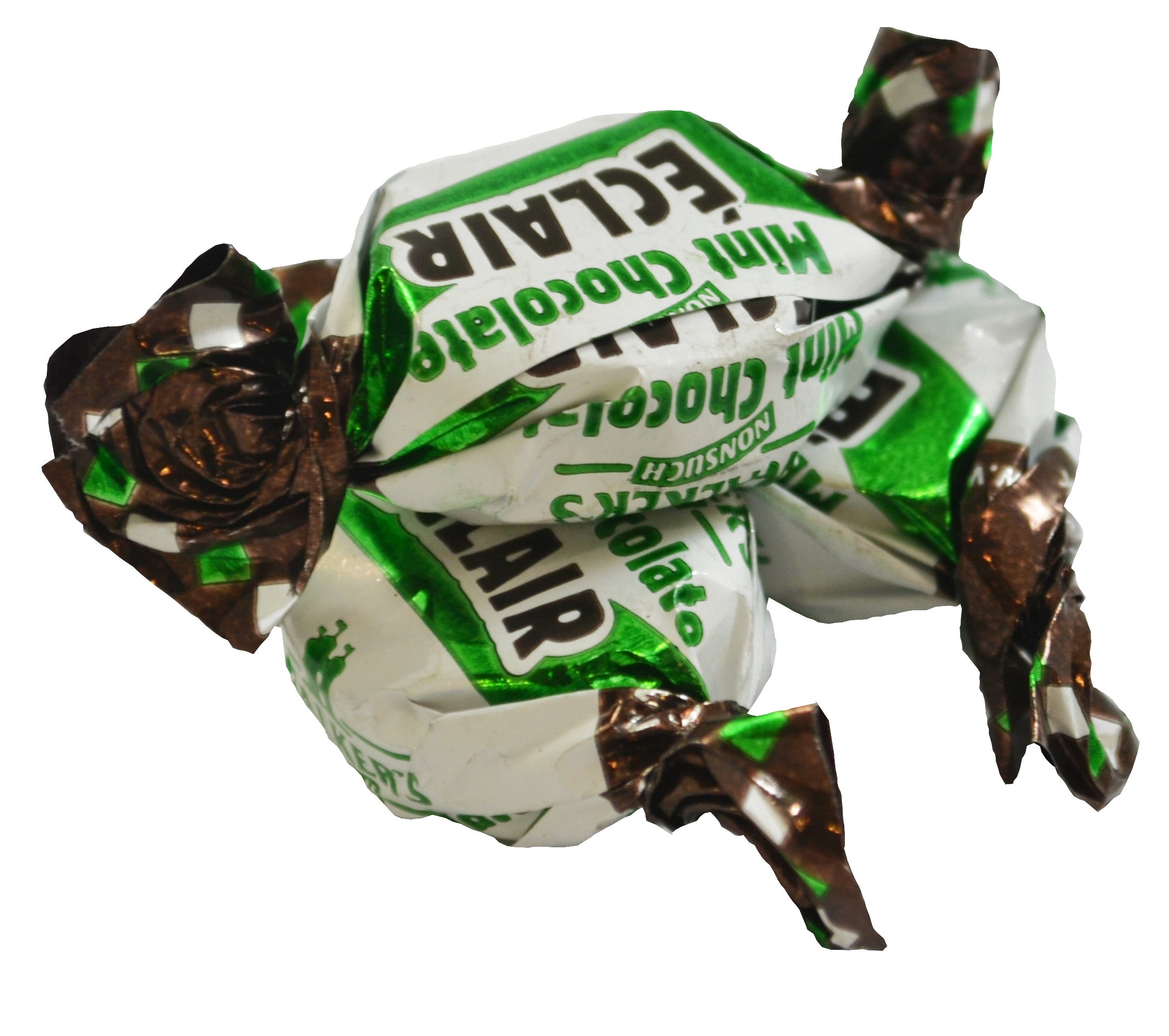 Mint chocolate eclairs