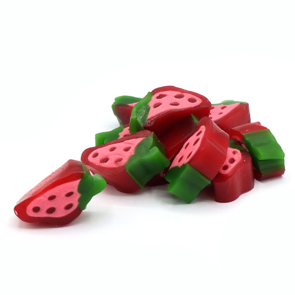Strawberry peelable slices